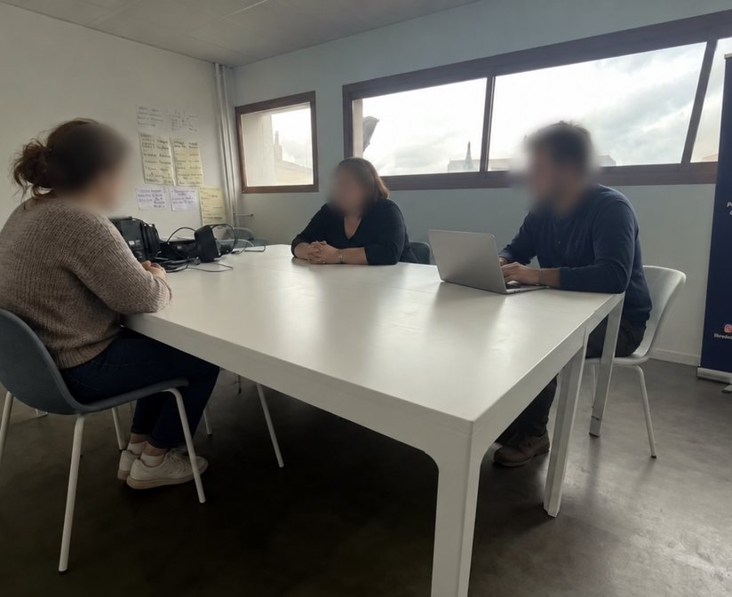 Un entretien d'accompagnement avec des membres de LibredeDroit
